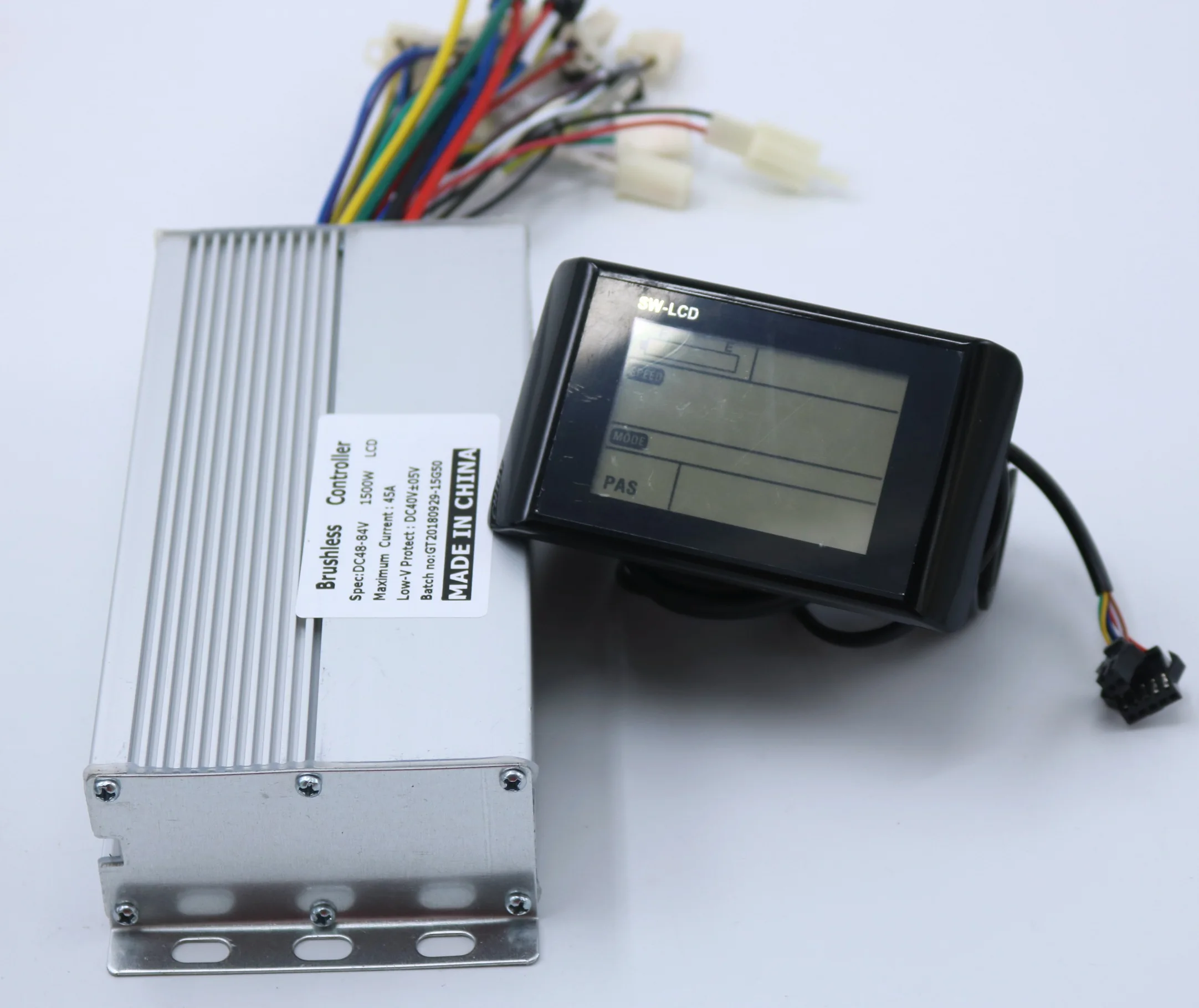 Контроллер электровелосипеда 48 60V1500W с ЖК дисплеем SW900|Аксессуары| |