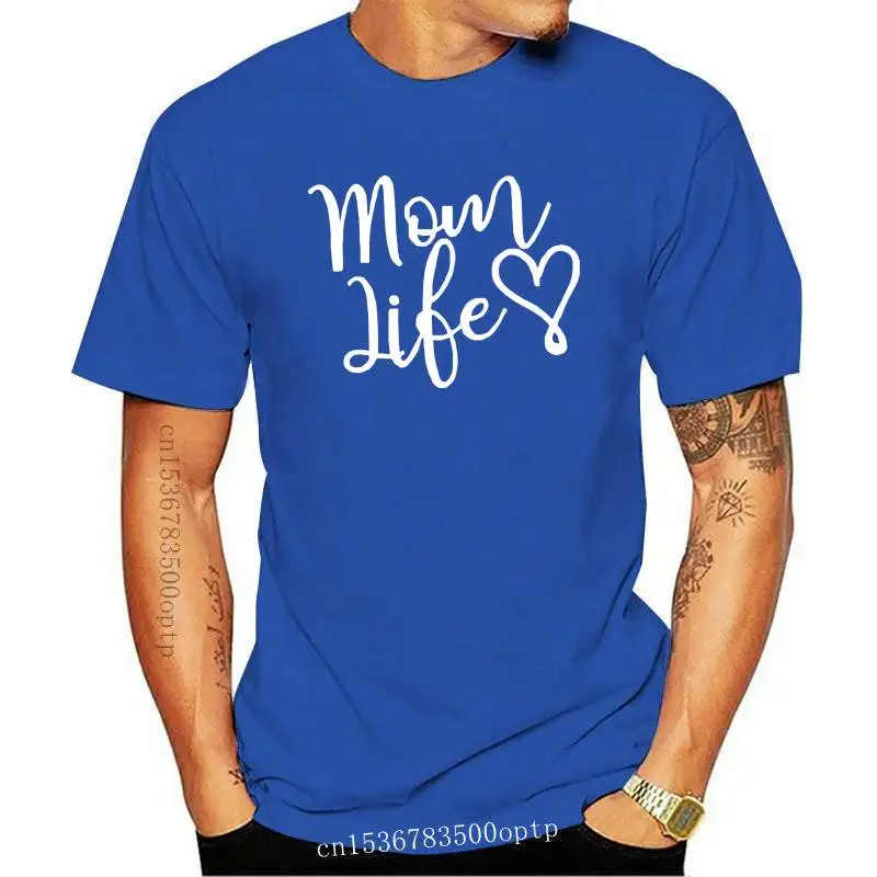 

New mom life heart Letters print Women tshirt Cotton Casual Funny t shirt For Lady Girl Top Tee Hipster Drop Ship F534