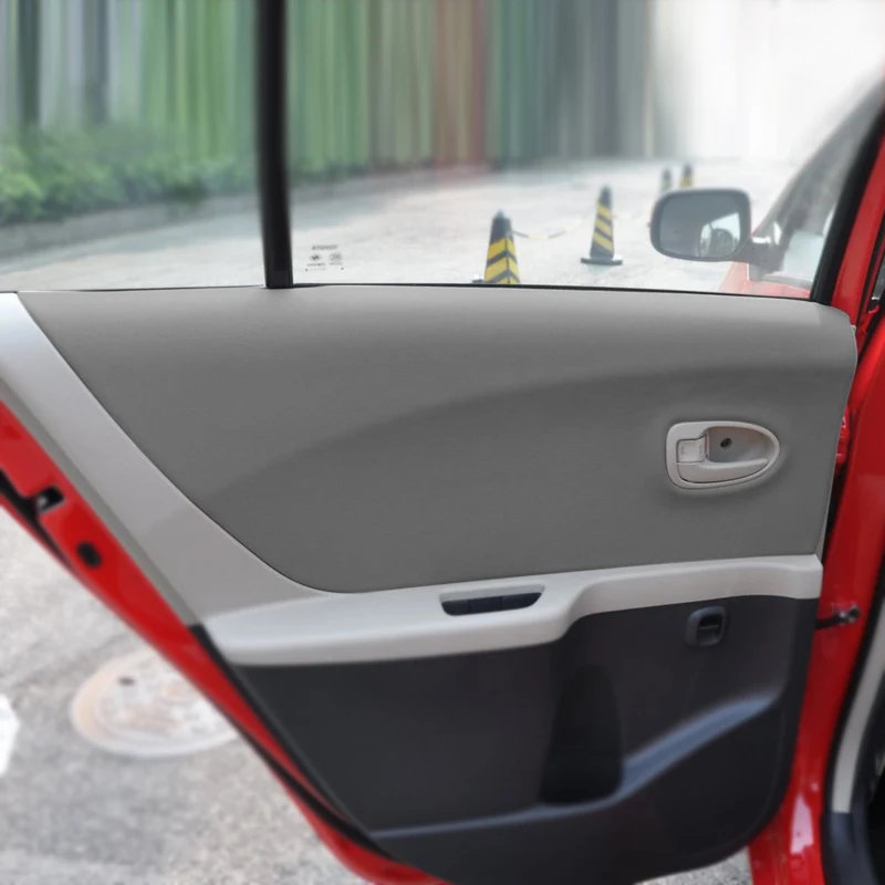 Автомобильный Стайлинг интерьер микрофибра кожа дверь подлокотник панель