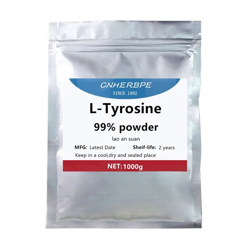 50-1000g Nutritional Supplement L-Tyrosine99% Powder,Lao An Suan,Lmprove Mood and Eliminate FatigueIn,Supplement Energy