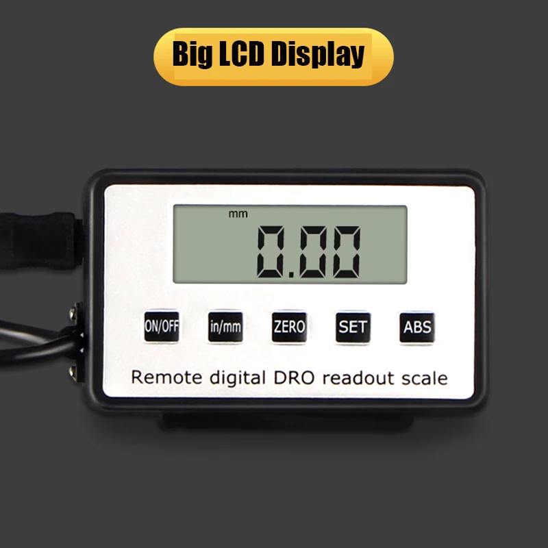 0-500mm Digital linear Scale with LCD Base External Display Ruler Measuring Instrument Tools | Инструменты