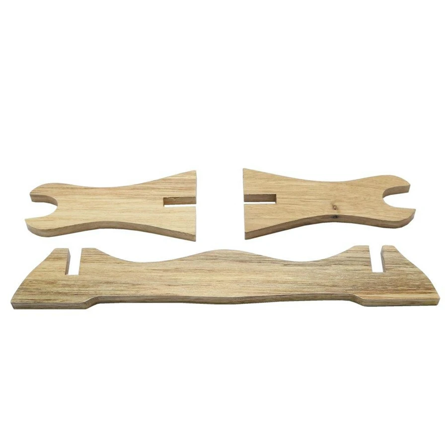 Samurai Sword Katana Wakizashi Tanto Holder Stand Display 1 Layer Real Wood | Decorative Shelves/Display Stands