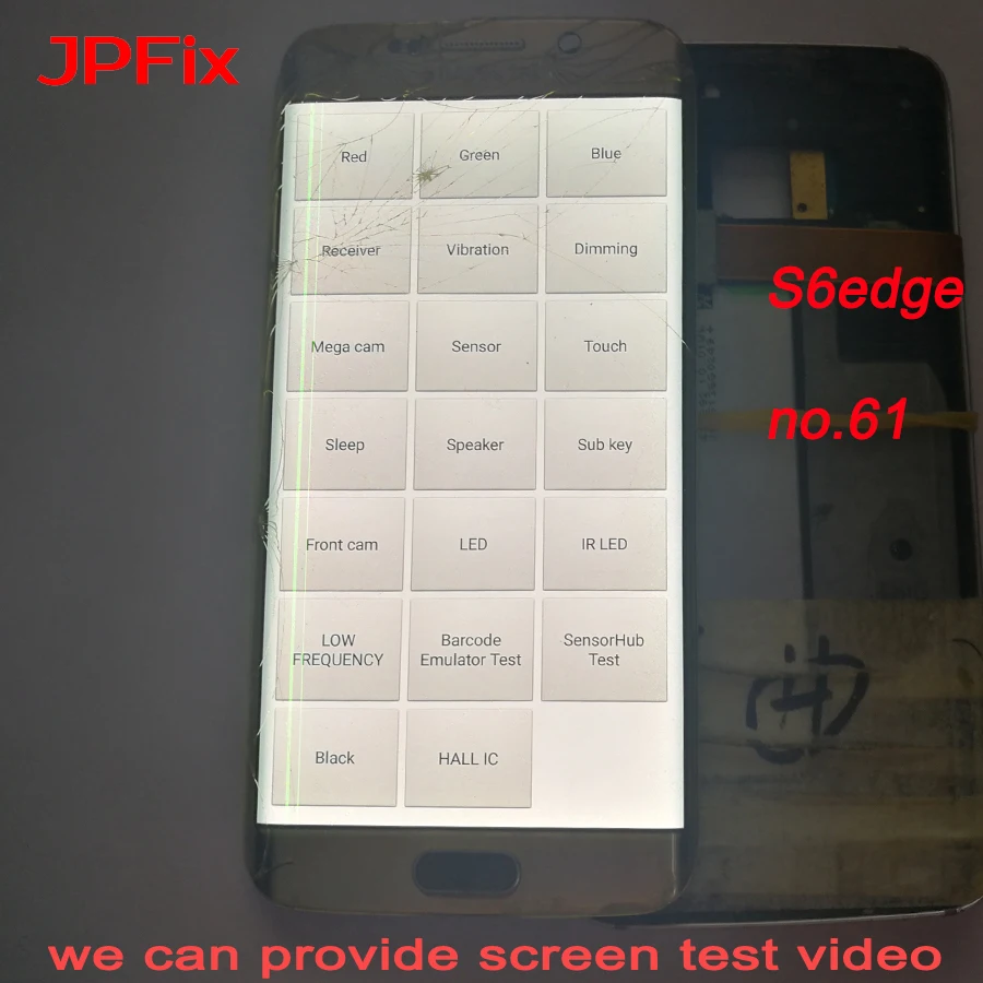 Дисплей с тачскрином JPFix Super AMOLED для Samsung Galaxy S6 Edge G920 рамкой/без рамки|Экраны