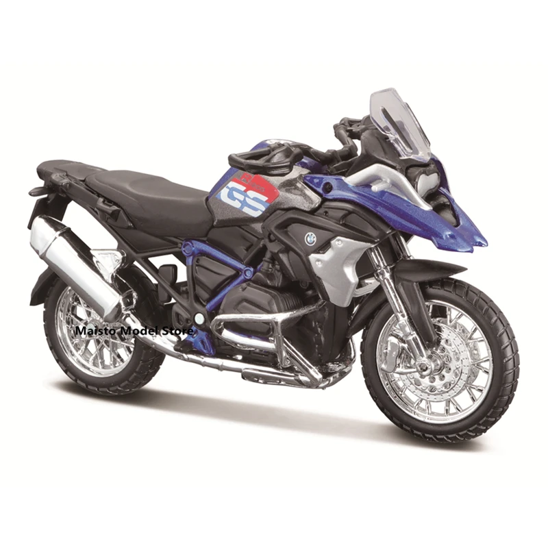 

Мотоцикл Maisto BMW R 1200GS масштаб 2017 1:18, реплики с аутентичными деталями, Коллекционная модель мотоцикла, Подарочная игрушка