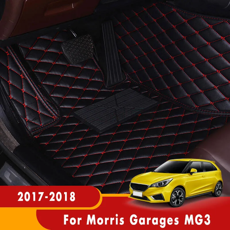 

Car Carpets For Morris Garages MG3 2018 2017 Car Floor Mats Rugs Waterproof Custom Auto Interior Accessories foot Pads Cover