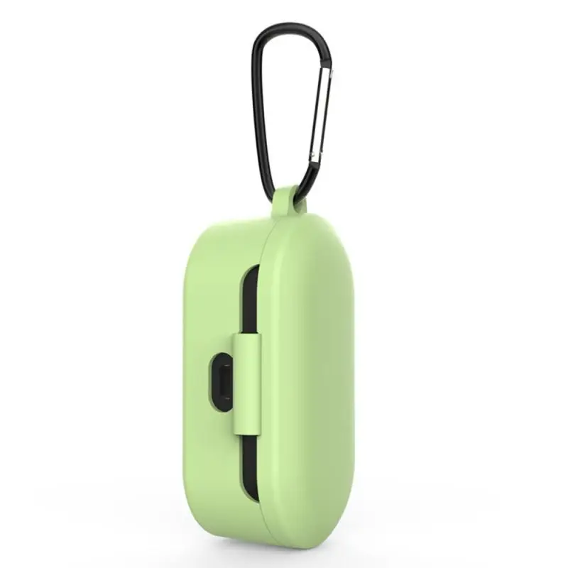 1 шт. защитный чехол для QCY T1S/QS2 Bluetooth гарнитура Набор Bluetooth гарнитура силиконовый рукав гарнитура крышка с крючком аксессуары