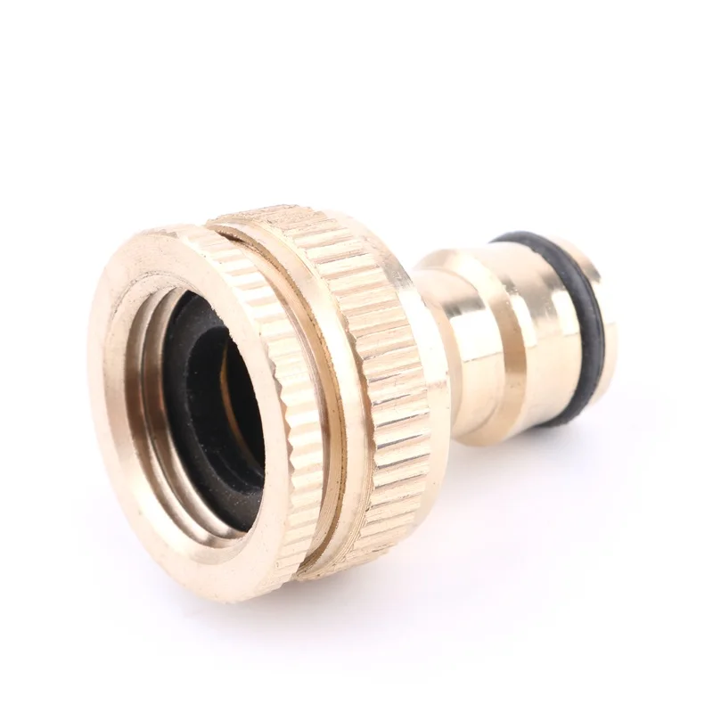 2 шт. Алюминий 1/2 &quotдо 3/4&quot резьба Быстрый разъем Сад водяной пистолет суставов