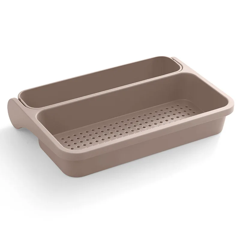 Складная сливная корзина для мытья овощей настенная кухонная раковина SLC88|Полки