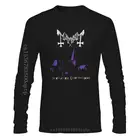 Майка MAYHEM De загадочный дом Sathanas, черная металлическая футболка, норвежская черная металлическая футболка MAYHEM, футболка Mayhem band