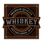 Винтажный значок в стиле ретро надпись Whiskey, наклейка на мотоцикл, наклейка  770