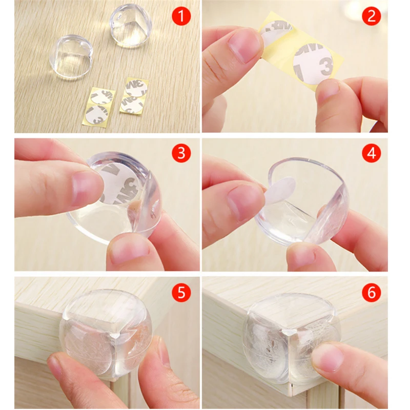 5/10 шт. защитный чехол для углового стола силиконовая детская мебель Безопасный