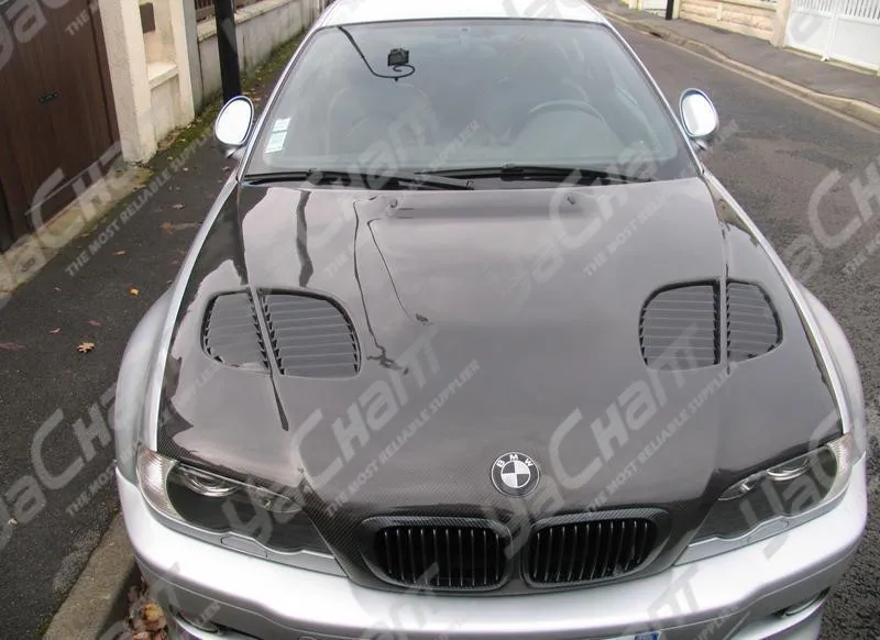 Капот из углеродного волокна подходит для BMW E46 4D GTR 1998 2001|Капоты| |