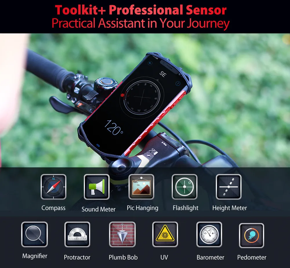 Ulefone Armor 6S Смартфон 6+ 128GB Android 9,0 Helio P70 LTE 5000mAh NFC OTG 6,2 ''две sim-карты мобильный телефон