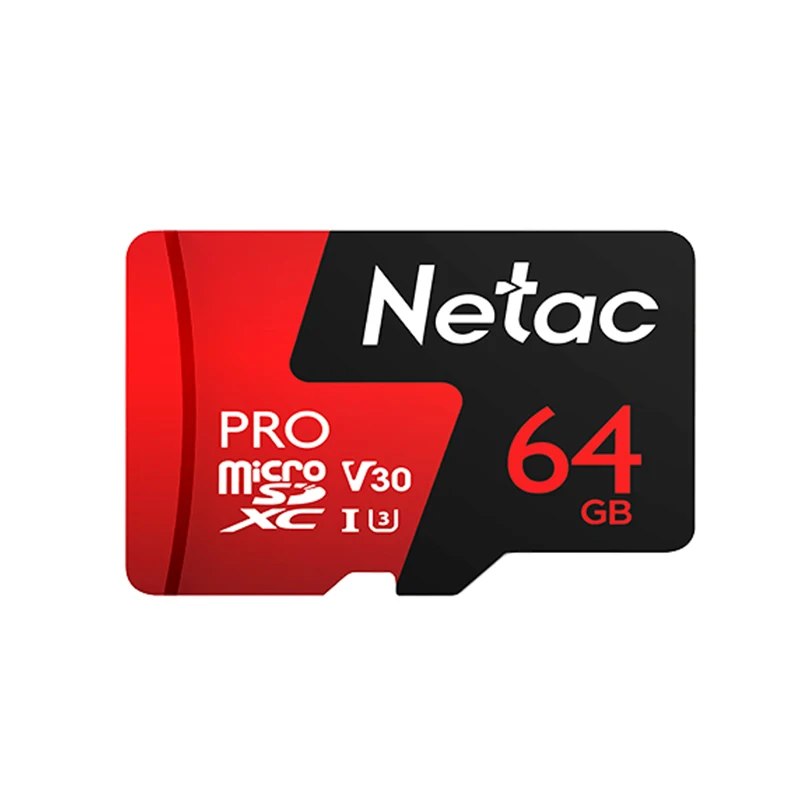 64G Netac P500 Pro 128 Гб 64 ГБ 32 ГБ 16 ГБ TF карта U3 V30 Micro SD карта компьютерная видеокарта до 100 МБ/с./с карта памяти - Емкость: 64G