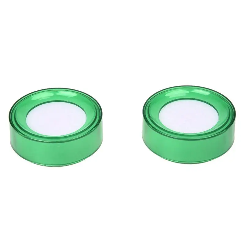 

Green Plastic 7Cm Dia Sponge Finger Wet Money Cashier 2 Pcs