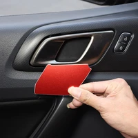 for ford ranger 2015 2021 aluminum alloy car door inner door bowl protective sticker decorative sticker car interior accessories