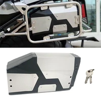 tool box for bmw r1250gs r1200gs lc adv r 1200 gs adventure f750gs f850gs 2004 2021 motorcycle left side bracket aluminum box