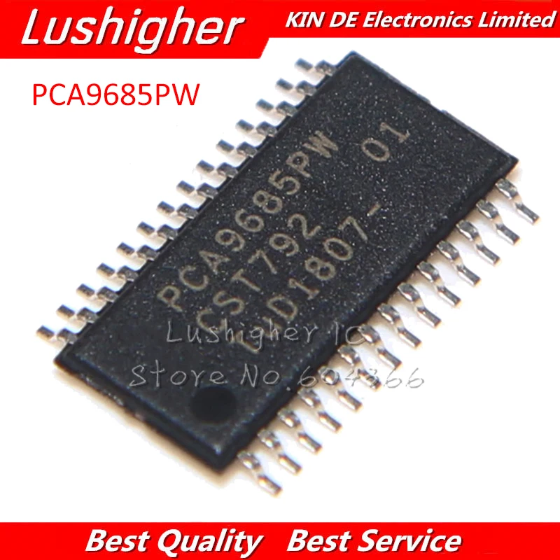 

Светодиодный драйвер PCA9685PW PCA9685 TSSOP-28 PCA9685P, 2 шт.