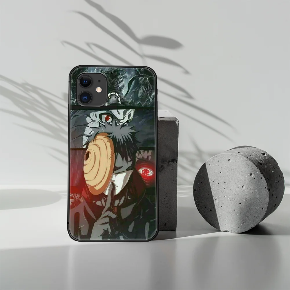 

Uchiha Obito anime Phone Case Cover Hull For iphone 5 5s se 2020 6 6s 7 8 12 mini plus X XS XR 11 PRO MAX black Back Silicone