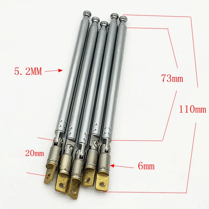 

Electronic radio telescopic rod antenna F head universal head audio antenna electric coal antenna