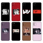 Чехол черный чехол ТПУ для OPPO Realme C11, чехол для Realme C 11, RealmeC11, RMX2185, с принтом из японского аниме