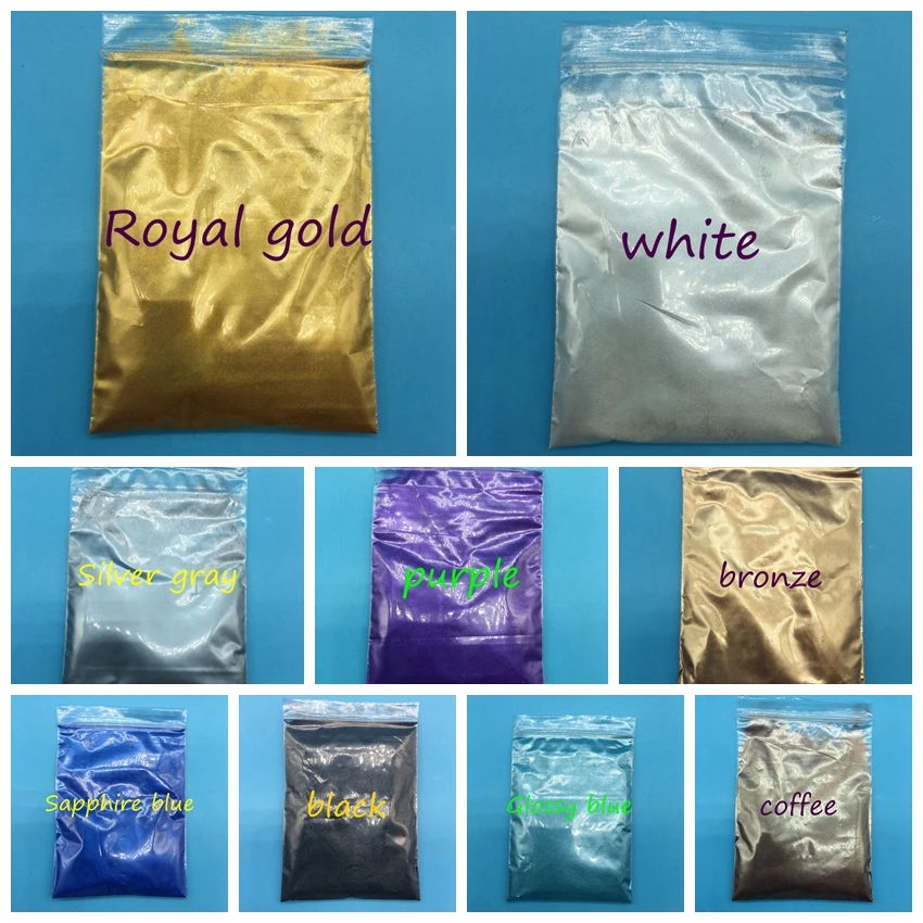 Жемчужная пудра для макияжа перламутровый пигмент 40 цветов слюдяная блеска