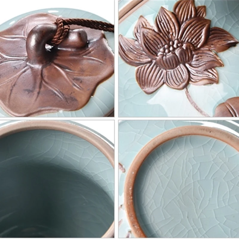 Чайная банка керамический герметичный резервуар для хранения чайная