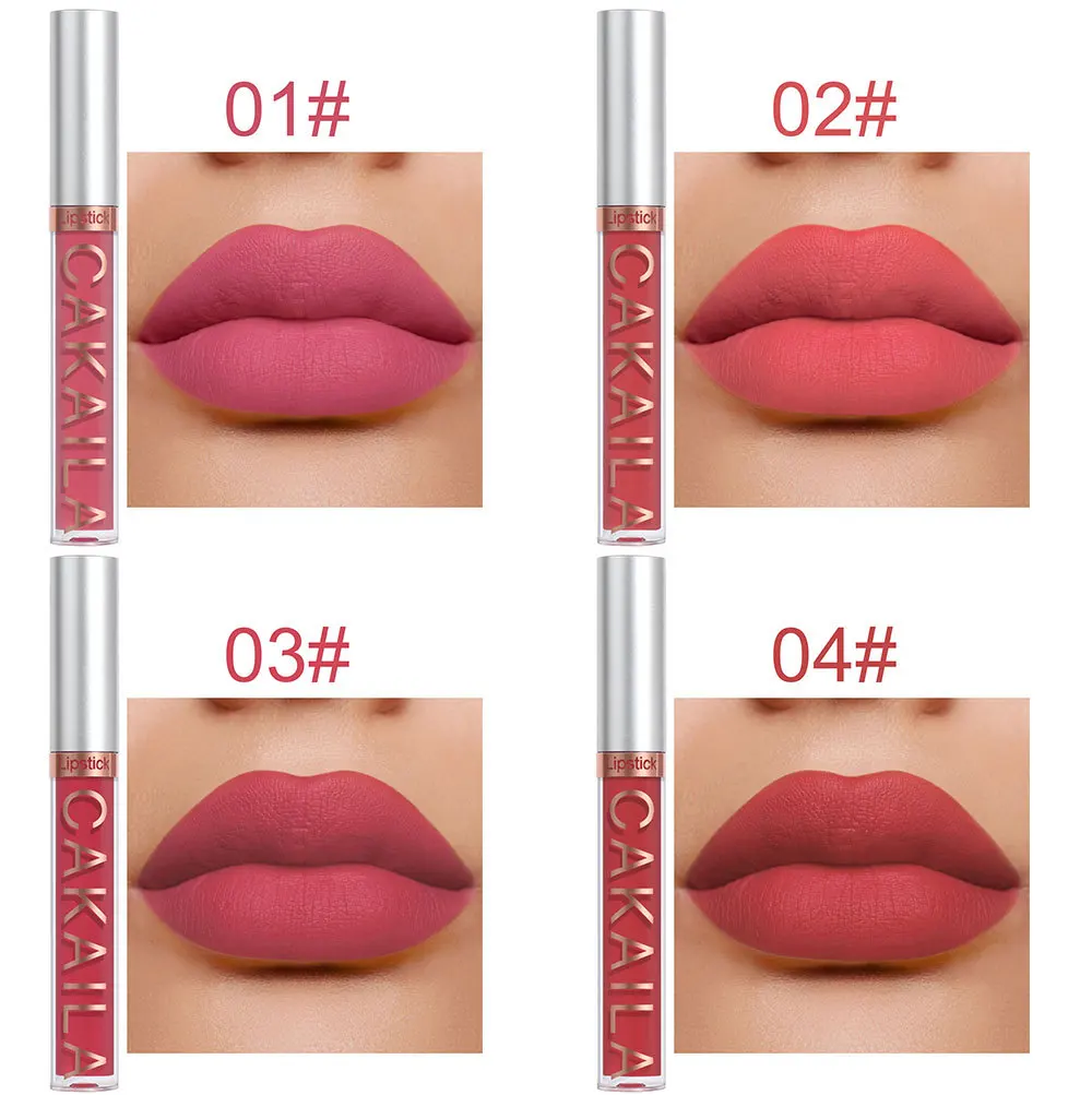 10pcs Lipstick Velvety Set Long Lasting Nonstick Cup Not Fade Makeup Cosmetics Kit For Girl Women Lips |