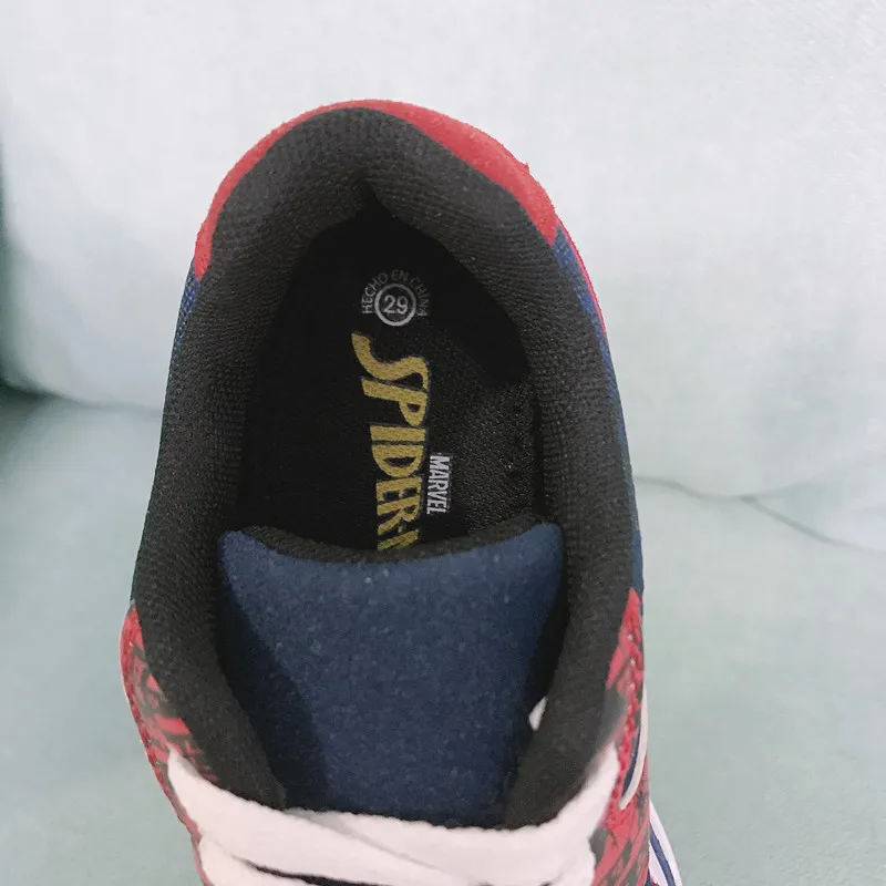 

Original Marvel Spider-Man Captain America Super Light shoes Children's Sneakers 3-12 Years Old Boys Non-slip Running Shoes