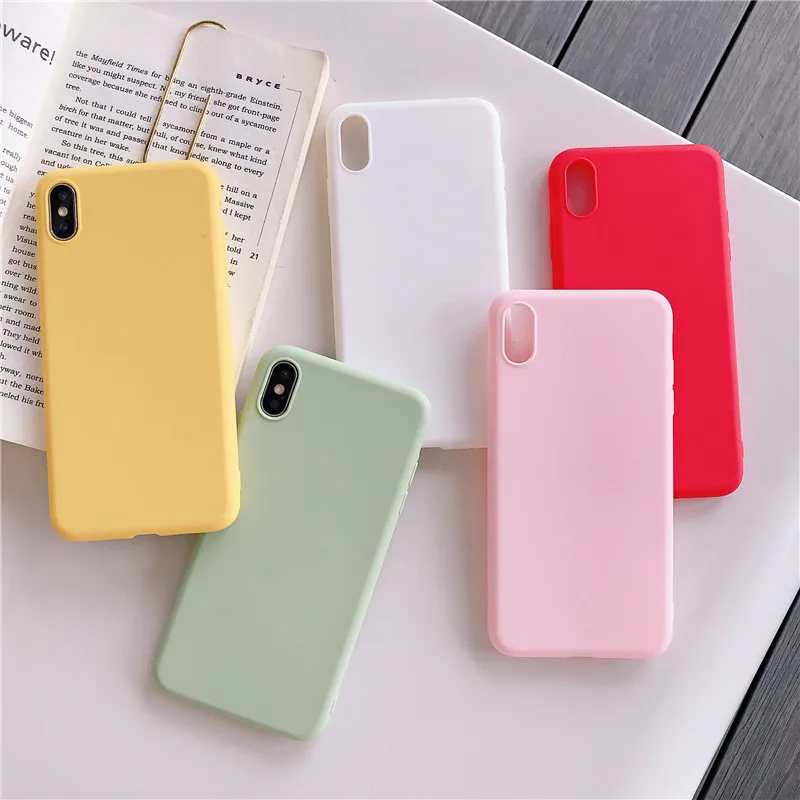 Мягкий силиконовый чехол для Samsung Galaxy A6 A9 A7 2018 A70 A60 A50 A40 A30 A20S A10S M20 M30 M40 S8 S9 S10 Plus