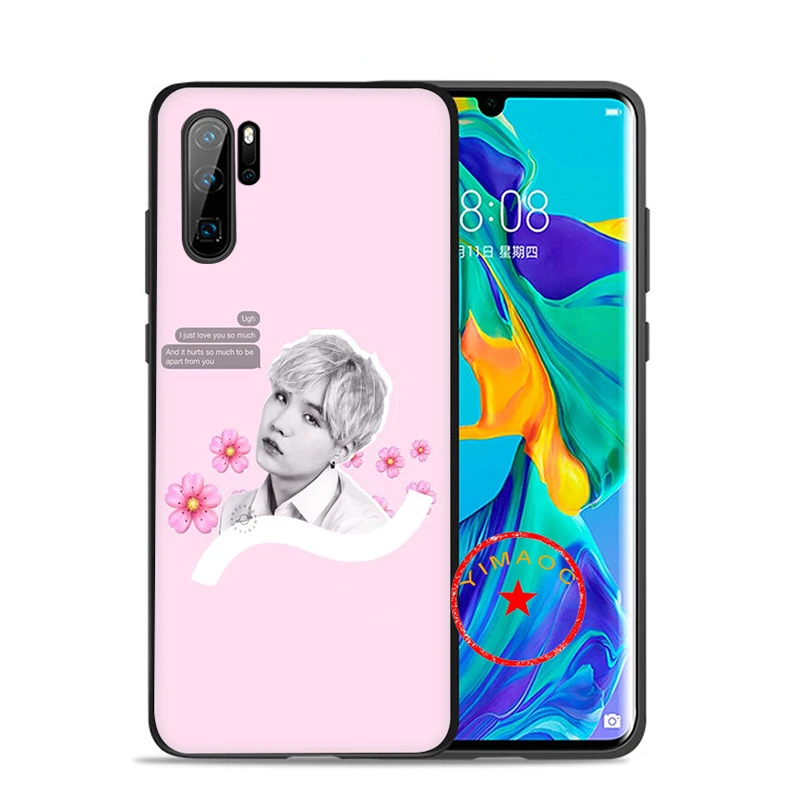 Мягкий силиконовый чехол Suga K Pop Min Yoongi для Huawei P30 P20 P10 Lite Pro P Smart Plus 2018 2019 Z |