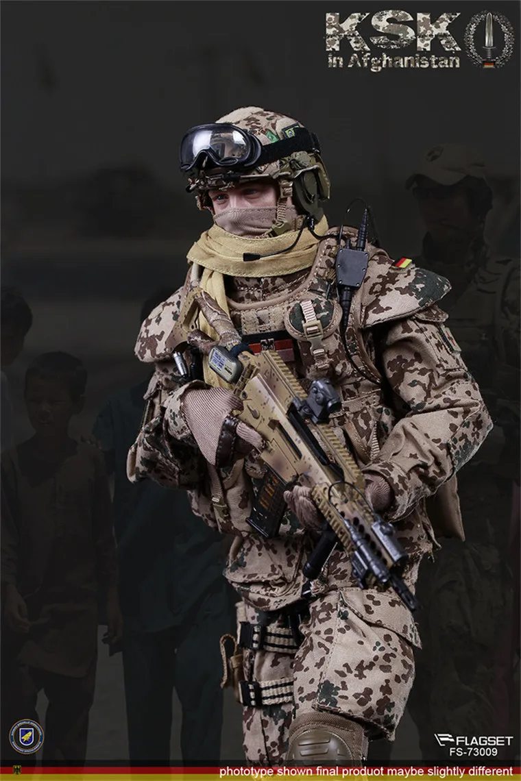 FLAGSET Fs73009 1/6 немецкая KSK специальная экшн-команда в Afghanistan Коллекционная фигурка для фанатов праздничный подарок