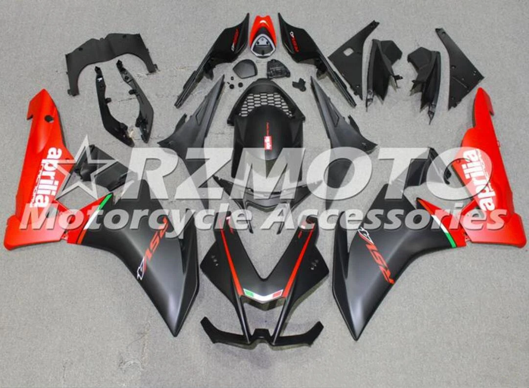 

High Quality Plastic Shell Motorcycle Fairing kit Fit For Aprilia RSV4 1000 2010 2011 2012 2013 2014 2015 Custom Red Black