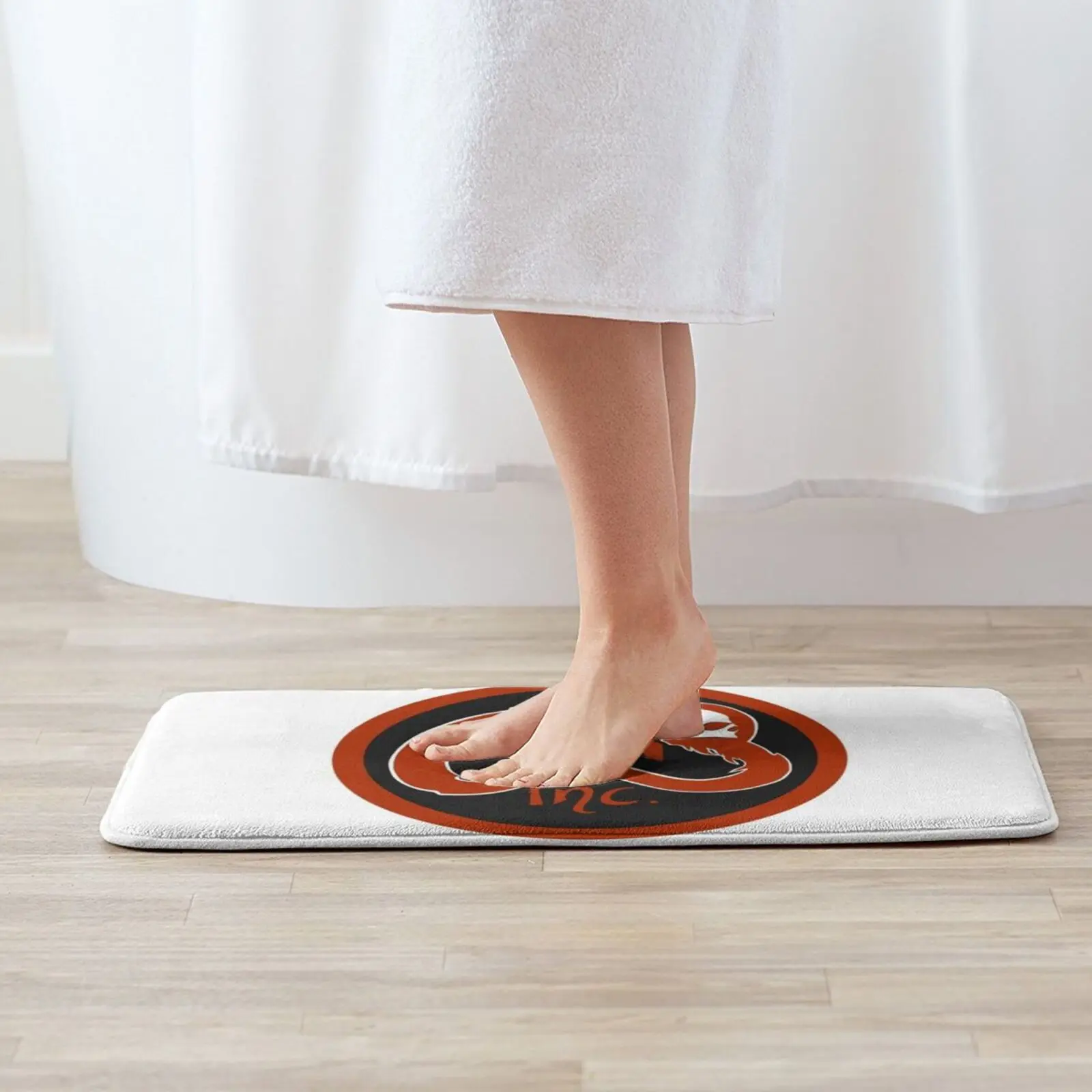 Коврик Calabarna Inc. Серия I коврик мягкий с рисунком черепа яркие кости готический