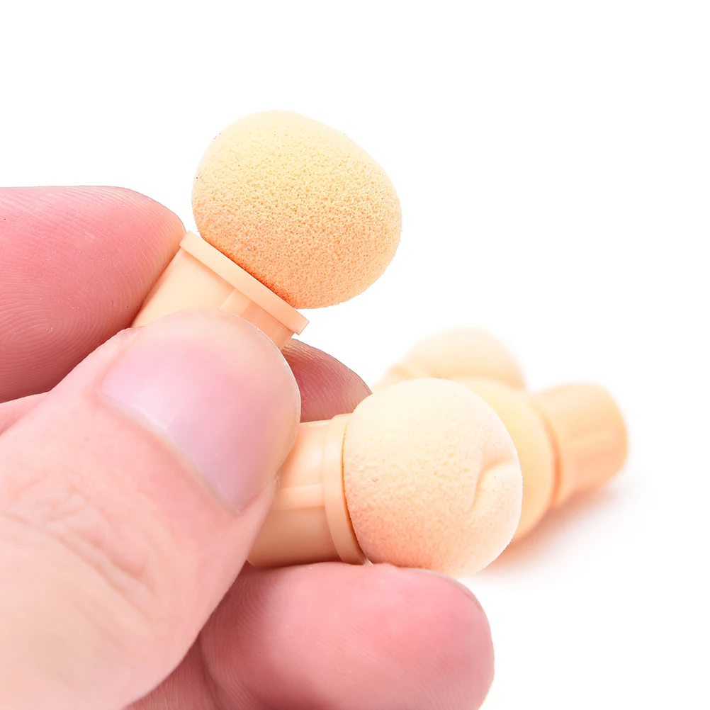 5 шт. Сменные губчатые головки для дизайна ногтей кисточка декора Цветущая печать