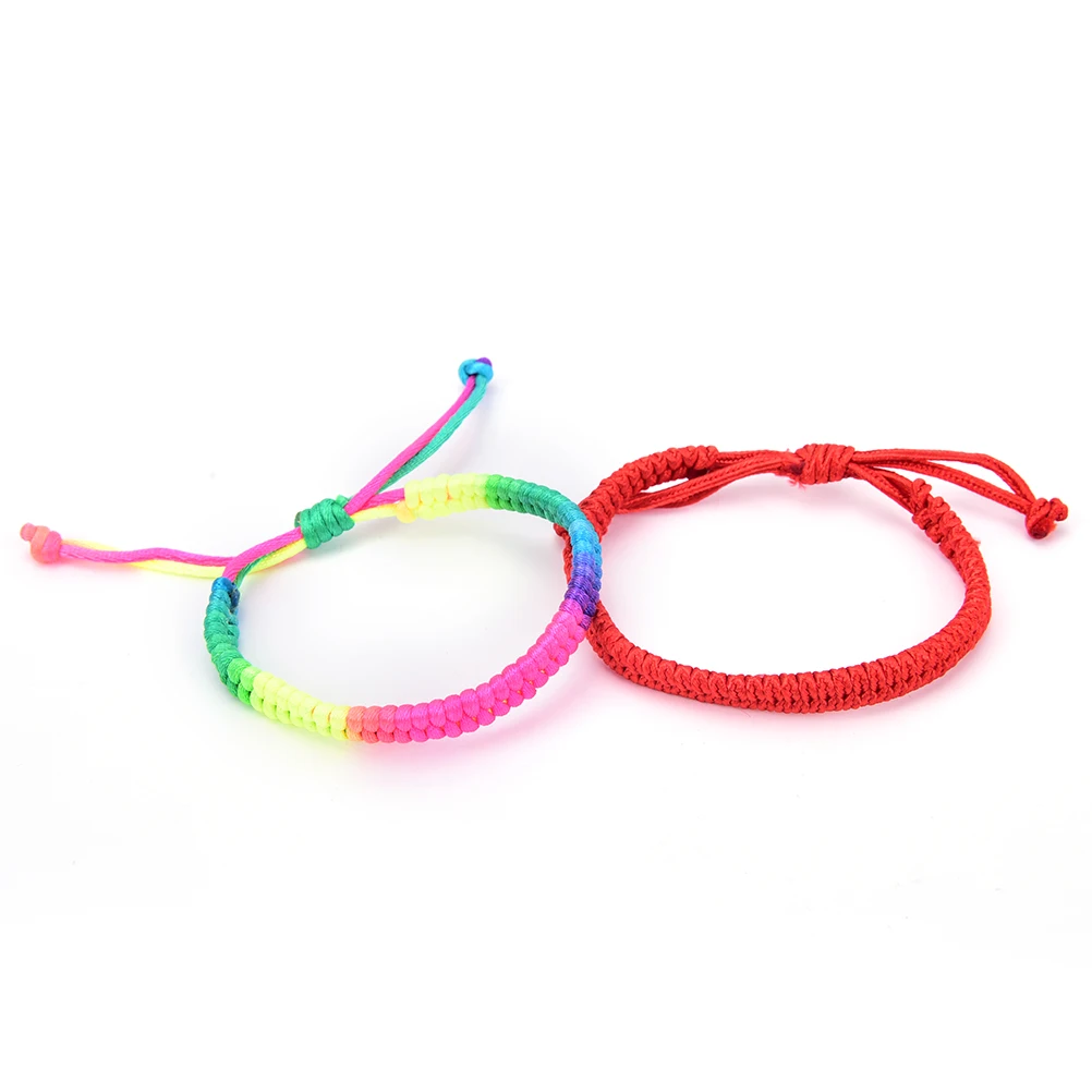 5 шт./лот браслет с подвеской на руку унисекс ювелирные изделия двойной слой