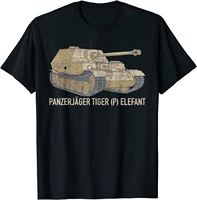 elefant tank destroyer german ww2 panzerjager tiger men t shirt