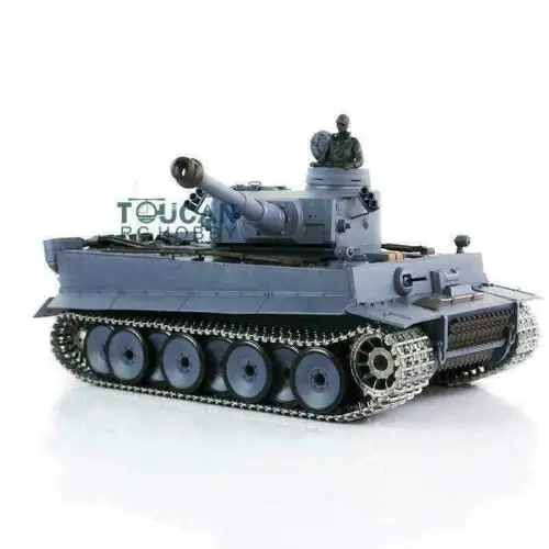 

US Stock Heng Long 1/16 6.0 Upgraded Tiger I RC Tank 3818 W/ 360 Turret Barrel Recoil TH12445-SMT2