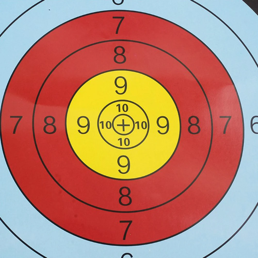 

10Pcs Archery Paper Targets Archery Paper 40x40cm Bow Practice Outdoor