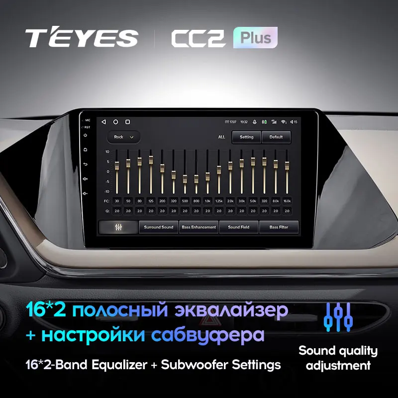 TEYES CC2L и CC2 Plus Штатная магнитола For Хендай Соната ForHyundai Sonata DN8 2019 2020 Android до 8-ЯДЕР 4 +