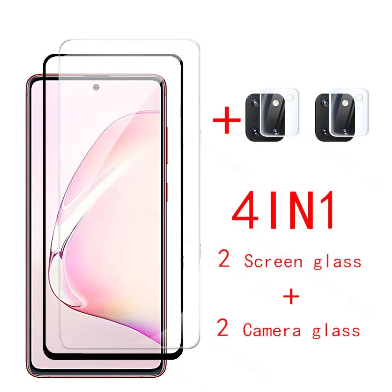 

Защитное стекло для экрана и объектива камеры Samsung Galaxy Note 10 Lite