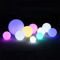 led garden lights ball waterproof colorful lawn lamps floating pool ball light illuminated outdoor holiday lighting decoration