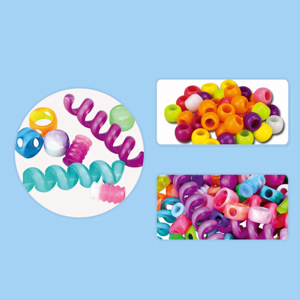 

Two-In-One Braid Diy Puzzle Knitting Rope Children Hairdressing Toys (Parts for Random Color)