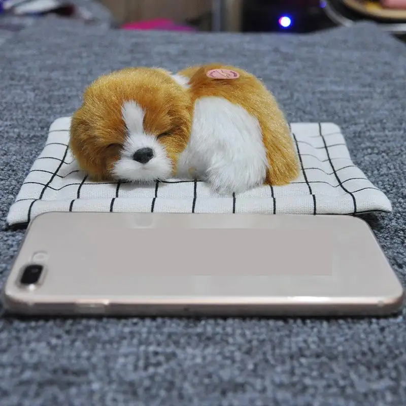 Dongzhur мягкие игрушки, милые игрушки для животных, плюшевые игрушки для Спящих Собак со звуком, детские игрушки для детей, украшения, подарок