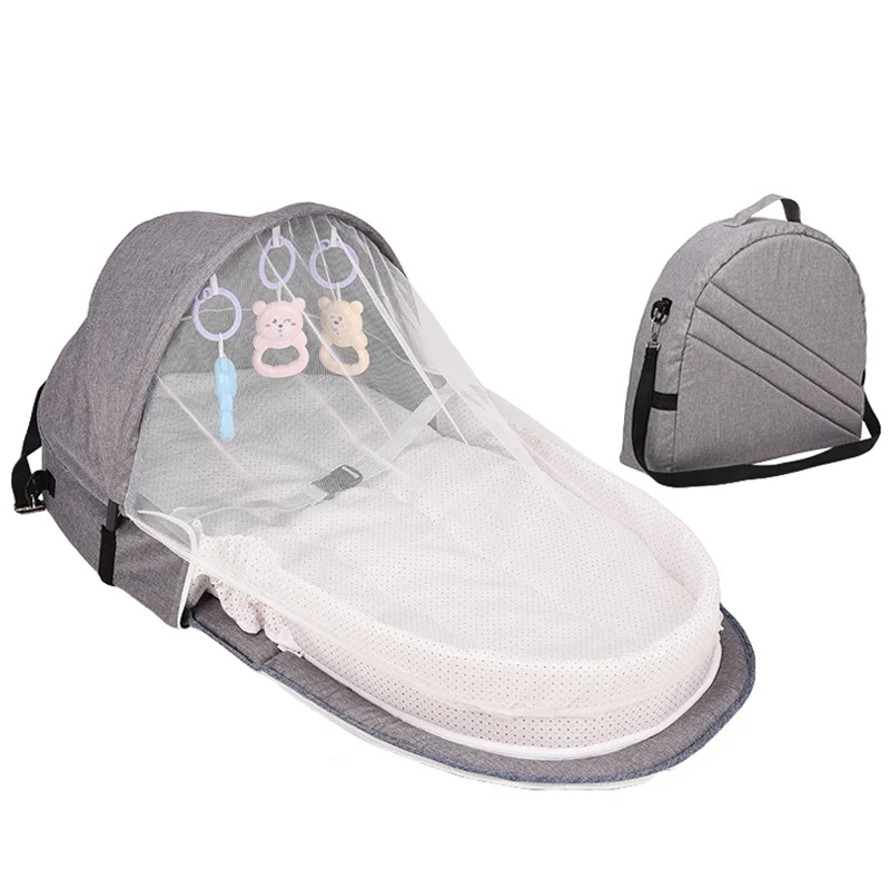 5 шт. детская кровать для автомобиля портативная Складная люлька качалка