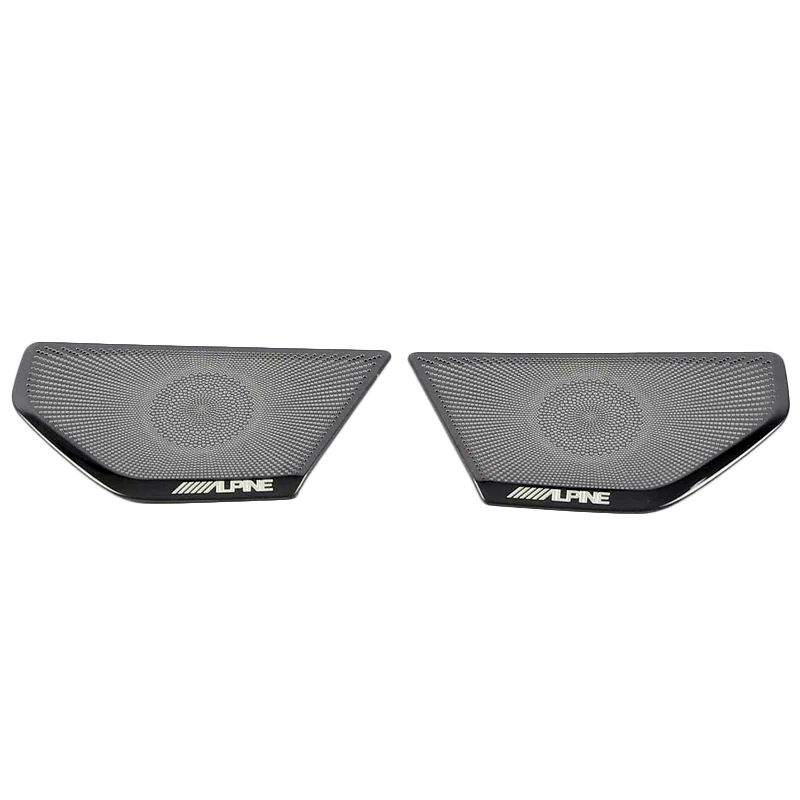 

Автомобильная аудиоколонка, Накладка для Jeep Wrangler JL 2018 2019 2020, передняя Колонка A, стереоколонка, аудио, громкий динамик, звуковой Молдинг