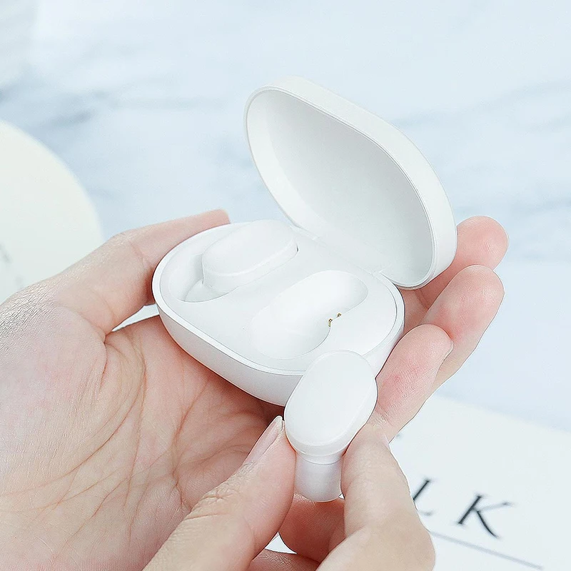 Xiaomi mi AirDots TWS Bluetooth наушники беспроводные наушники-вкладыши гарнитура с c и