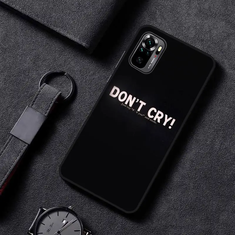 

Black white cool inspirational brave Phone Case For Xiaomi redmi mi note 9 9a 8 8a 10 9 9s 8 8t 7 9t 10 pro max cover