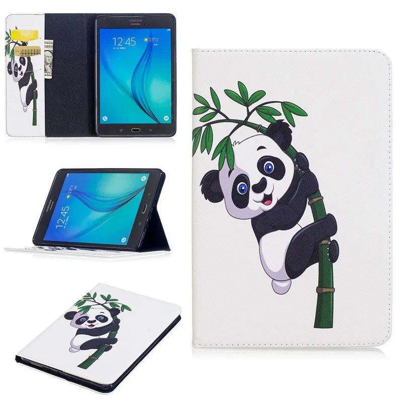 Чехол кошелек для планшета Samsung galaxy Tab A 8 T350 T351 T355 P350 силиконовый чехол из