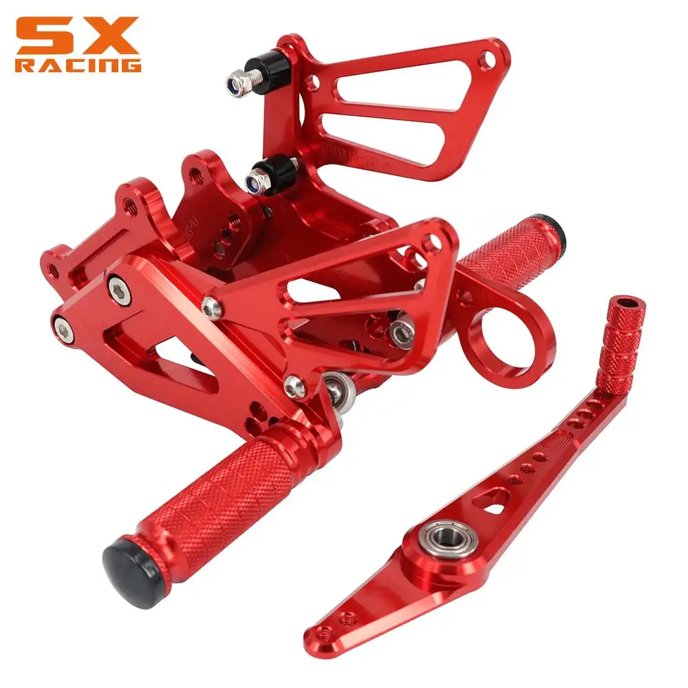 

Motorcycle Adjustable Foot Pegs Rear Footpegs Footrests Set For BMW S1000RR S 1000 RR S 1000RR 2015-2017 2015 2016 2017